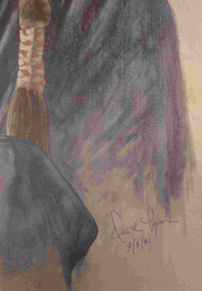 Poster - Wolf Robe (Ho'néhevotoomáhe) (Signed)