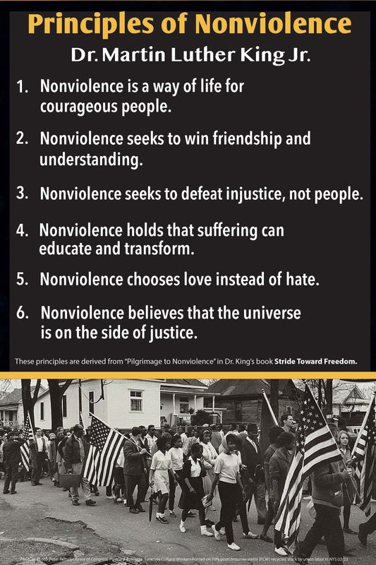 Poster - MLK's Principles of Nonviolence