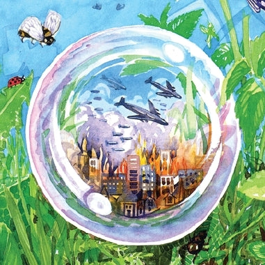 Zoom on bubble in 2025 Poster Calendar