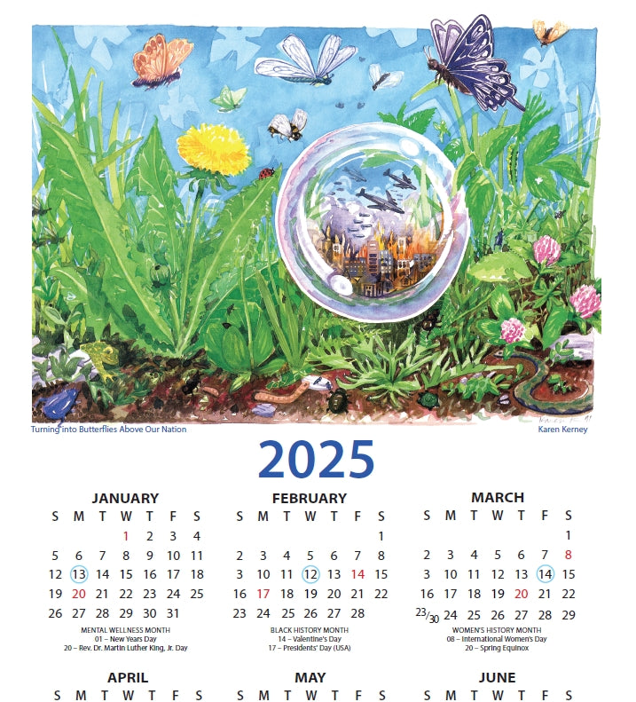 2025 Calendars Syracuse Cultural Workers