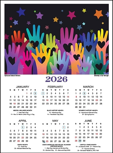 2026 Poster Calendar