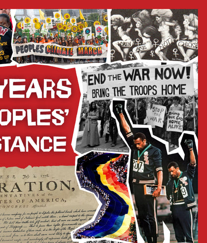 Poster - 250 Years of Peoples' Resistance