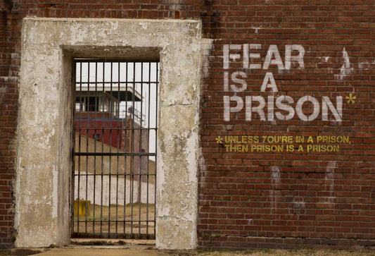 Postcard - Fear is a Prison