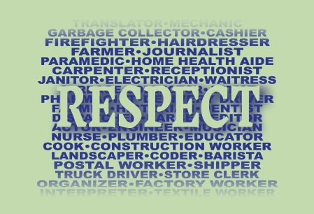 Postcard - Respect