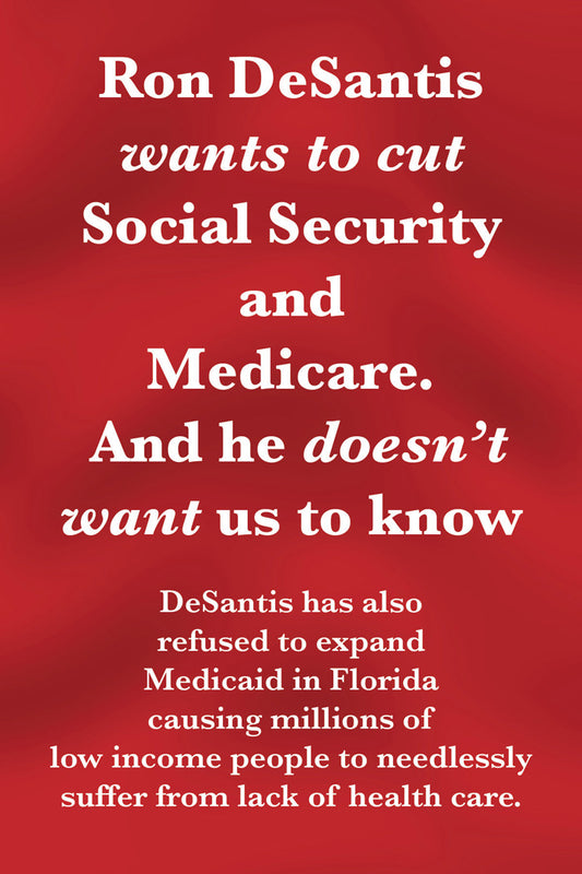 Postcard - DeSantis Unmasked