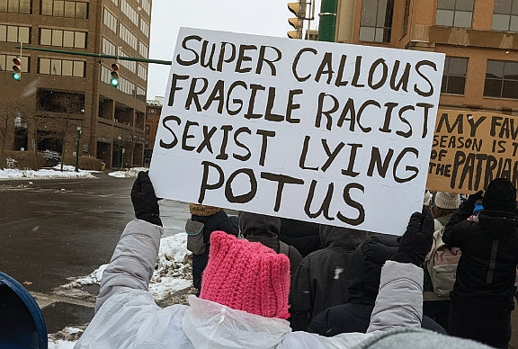 Postcard - Super Callous Fragile Racist