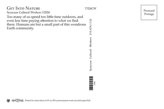 Postcard - Get Into Nature