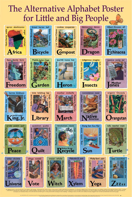 Poster - Alternative Alphabet - Small