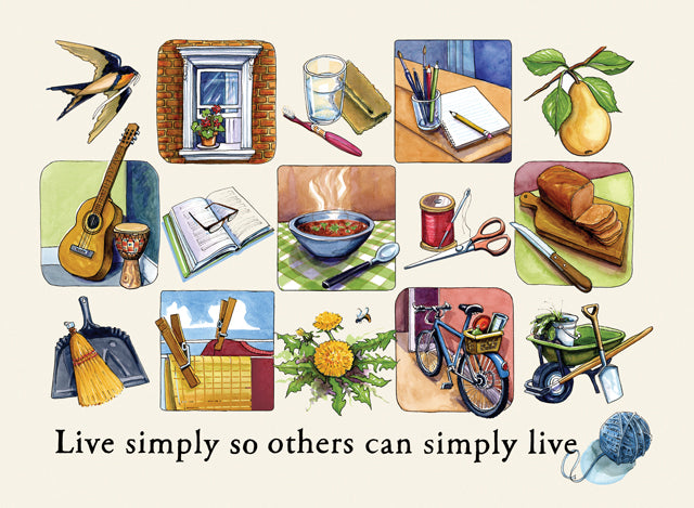 Poster - Live Simply So Others Can Simply Live