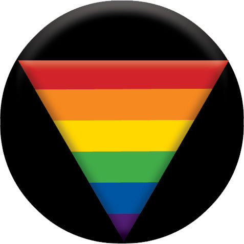 Button - Rainbow (triangle)