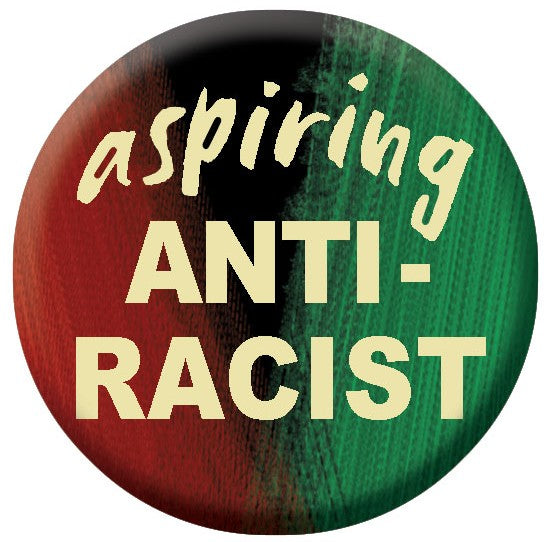 Small Sticker - Aspiring Anti-Racist
