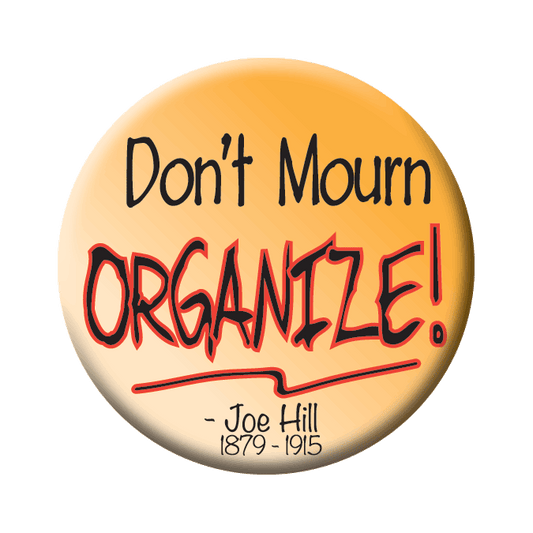 Button - Don't Mourn Organize