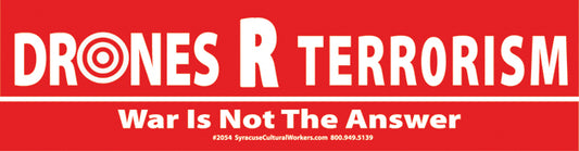 Sticker - Drones R Terrorism