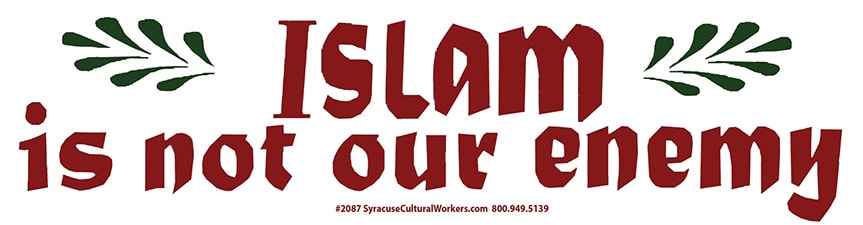 Small Sticker - Islam is not our enemy