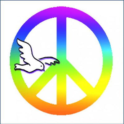Peace Symbol Rainbow