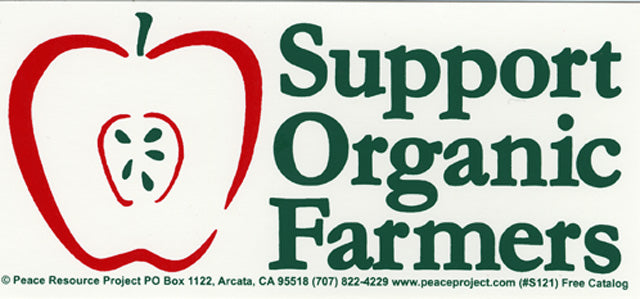 Sticker - Support Organic Farmers