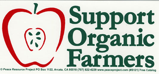 Sticker - Support Organic Farmers