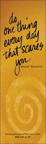 Bookmark - Do One Thing Every Day That Scares You