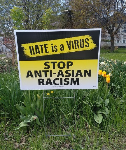Yard Sign - Stop Anti-Asian Racism