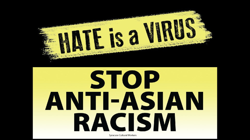 Yard Sign - Stop Anti-Asian Racism