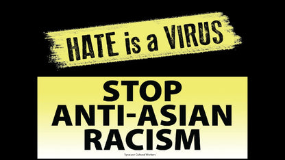Yard Sign - Stop Anti-Asian Racism