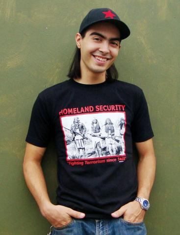 T-Shirt - Fighting Terrorism Since 1492 - Homeland Security Black, Unisex