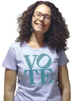 T-Shirt - VOTE - Fitted Cotton
