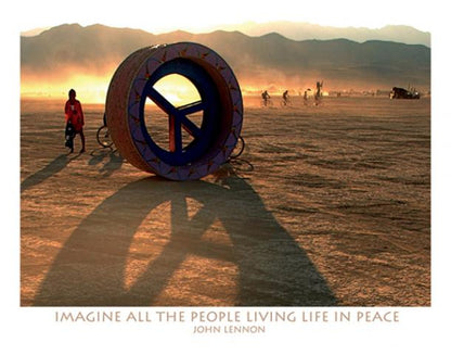 Notecard - Imagine Peace