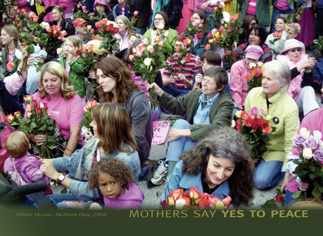 Greeted Card - Mothers Say Yes To Peace - "Happy Mother's Day" - Individual