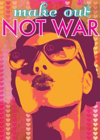 Notecard - Make Out Not War