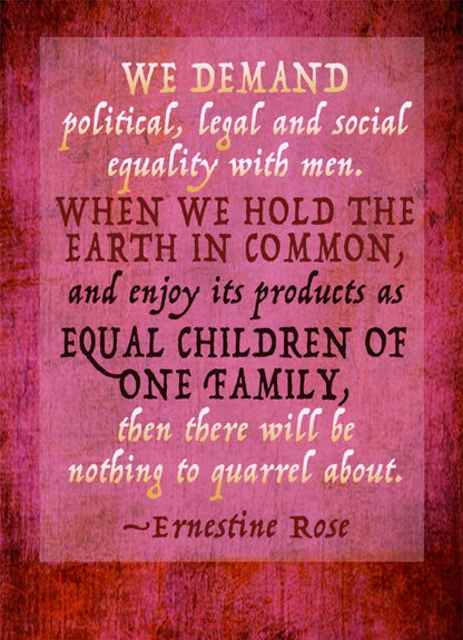 Notecard Collection - Woman Suffrage Quotenotes