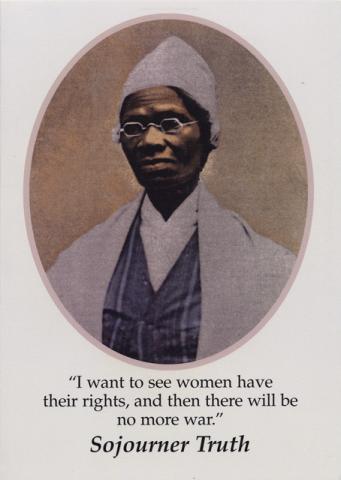 Notecard - Sojourner Truth