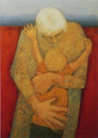 Greeted Card - Grandmother - "Thinking of you with Great Love" - Individual