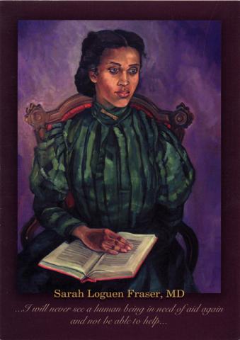 Notecard - Sarah Loguen Fraser