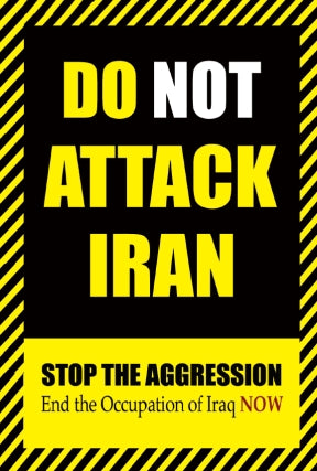Postcard - Do Not Attack Iran