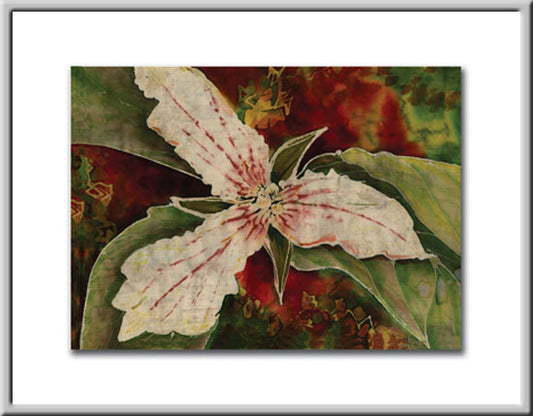 Framed Small Print - Trillium