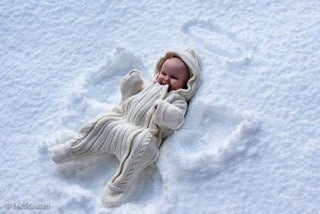 Holiday Card - Snow Angel