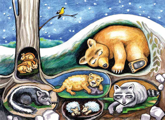 Holiday Card - Winter Night