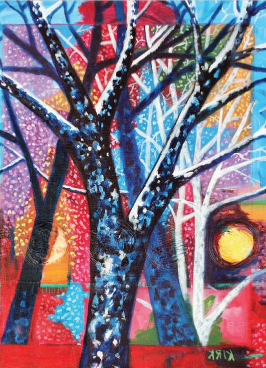 Holiday Card - Snowy Woods
