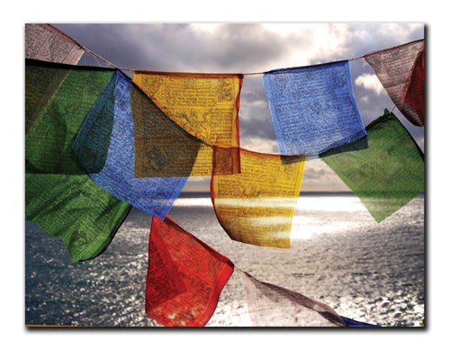Notecard - Tibetan Prayer Flags