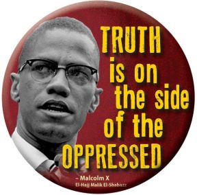 Button - Truth Is On the Side of the Oppressed