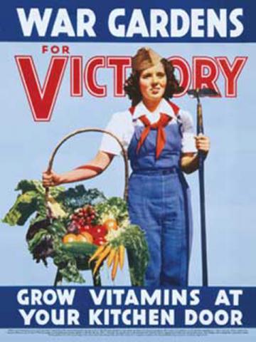 Notecard - Victory Gardens