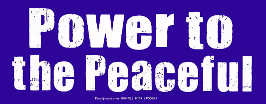 Sticker - Power to the Peaceful