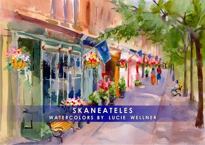 Gift Folio - Skaneateles by Lucie Wellner - Package of Six