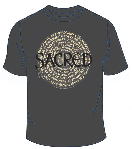 T-Shirt - SACRED - Every day, everywhere, everyone - Unisex