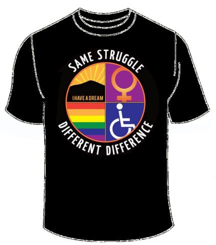 T-Shirt - Same Struggle Different Difference - Unisex