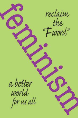 Postcard - Reclaim The "F Word" Feminism
