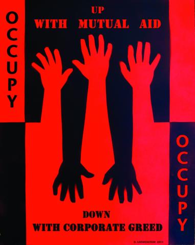 Postcard - Occupy! Up With Mutual Aid