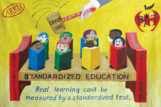Postcard - Common Core NO!