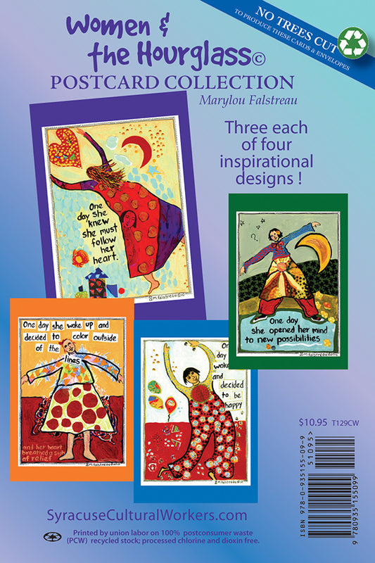 Postcard Set - Women & the Hourglass